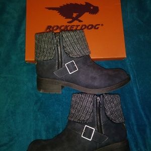 Rocket Dog Booties Gray